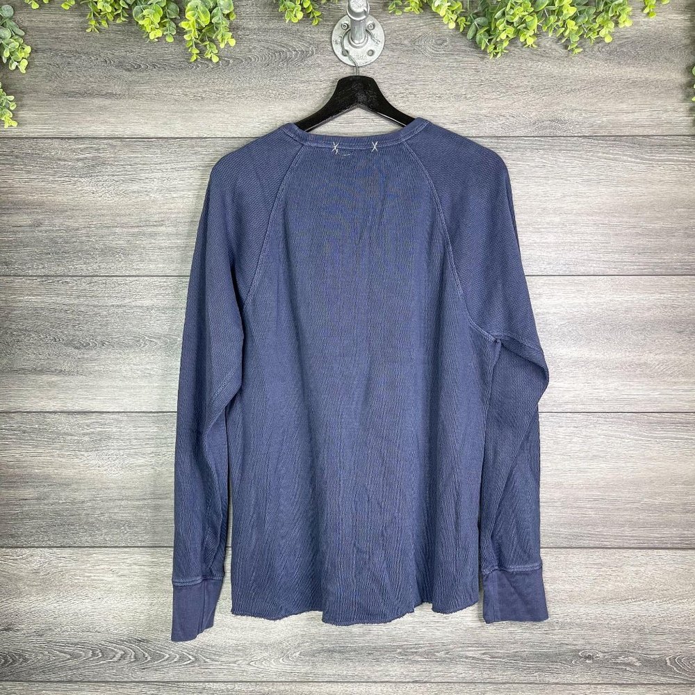 J. Crew Wallace & Barnes Thermal Crewneck Top L - Picture 2 of 6